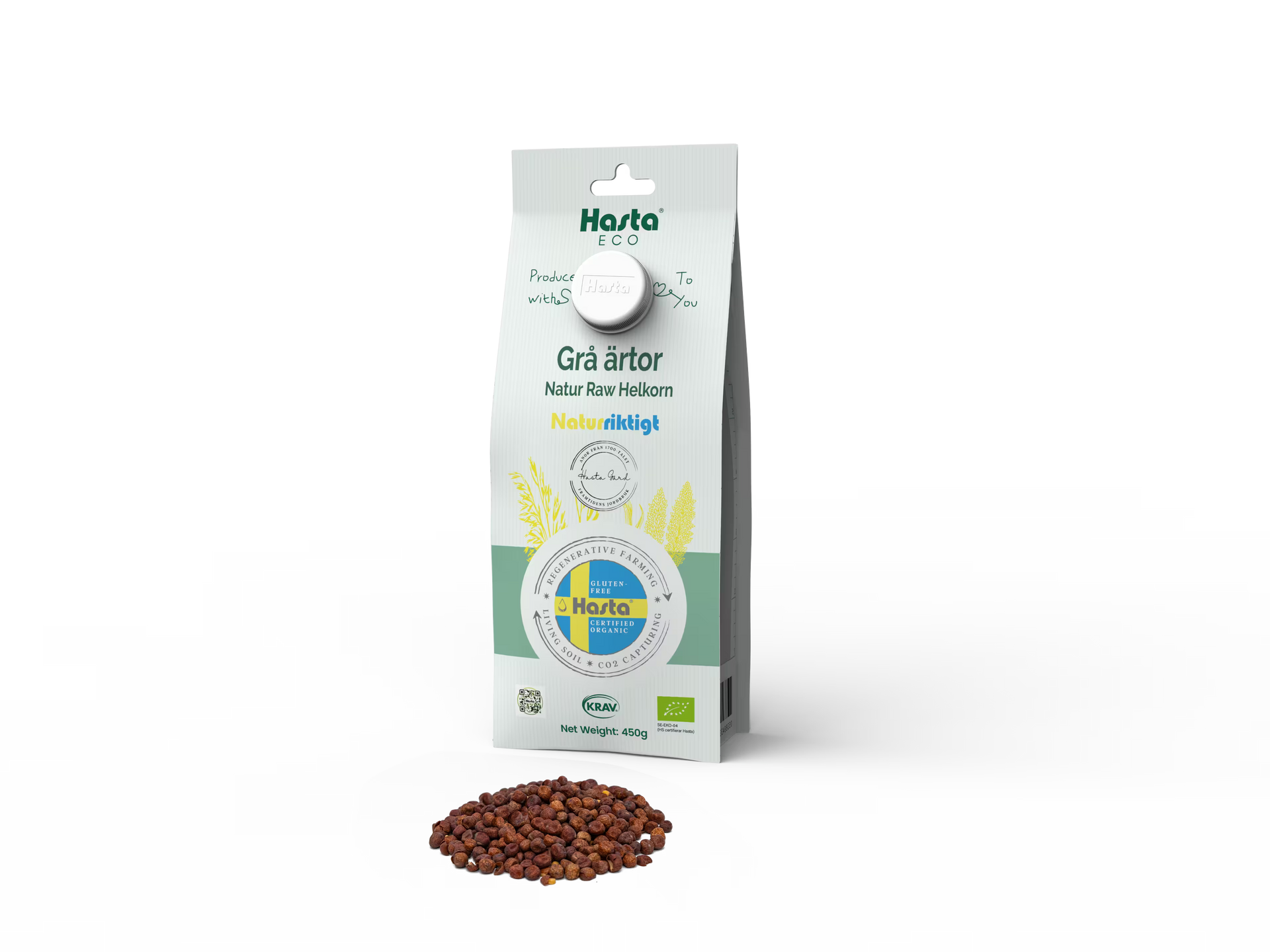 Gråärt Natur helkorn